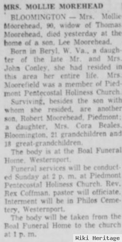 Mollie M. Moorehead