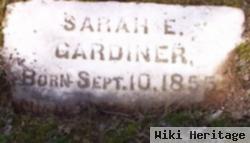 Sarah E Gardiner