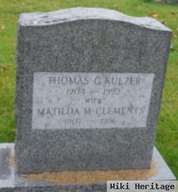 Matilda M Clements Kulzer