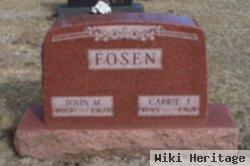 John M Fosen