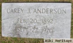 Carey J Anderson