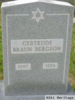 Gertrude Bergson