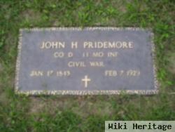 John H Pridemore