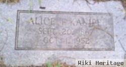 Alice Indiana Victoria Nichols Kanipe