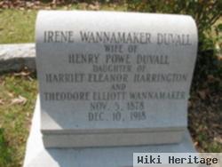 Irene Wannamaker Duvall