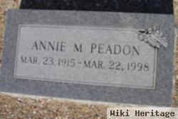 Annie M. Peadon