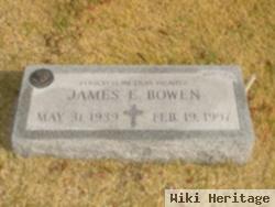 James E Bowen