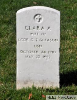 Clara A Gleason