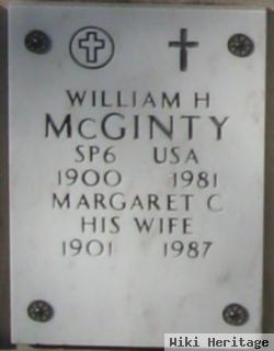 Margaret C Mcginty