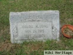 Maudie M Long