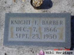 Knight F Barber