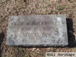 Josie M. Blackwelder