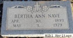 Bertha Ann Carson Nave