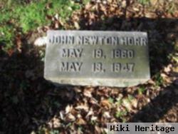 John Newton Horr