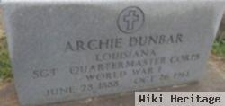 Archie Dunbar