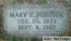 Mary F. Berndt Burdick