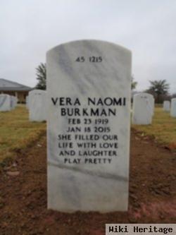 Vera Naomi Myers Burkman