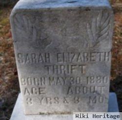 Sarah Elizabeth Thrift