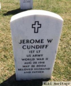 Jerome W Cundiff