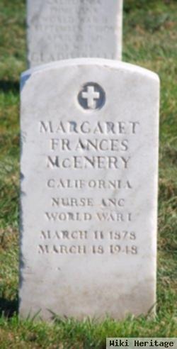 Margaret Frances Mcenery