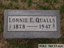Lonnie E Qualls