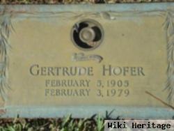 Gertrude Hofer