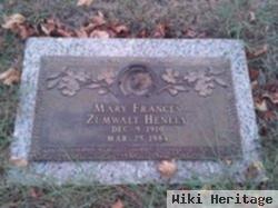 Mary Frances Zumwalt Henley