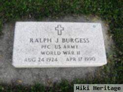 Ralph J Burgess