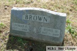 Doris M. Bissell Brown