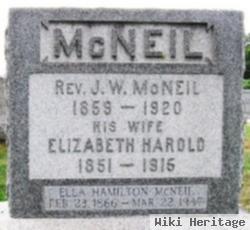 Rev John W. Mcneil