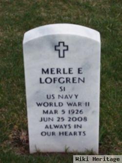 Merle E. Lofgren