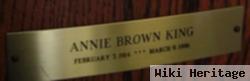 Annie Brown King