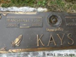Marshall Eugene Kays, Sr