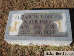 Elizabeth Carolyn Black Hays