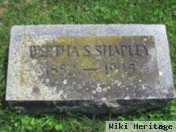 Bertha S Pancoast Shapley