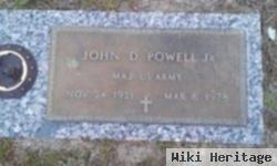 Maj John D. Powell