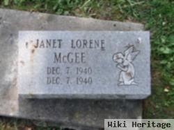 Janet Lorene Mcgee