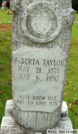 Alberta Monier Taylor