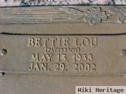 Bettie Lou Patterson Roberson