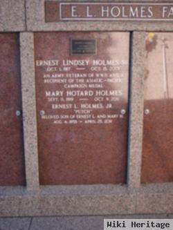 Ernest Lindsey Holmes, Jr