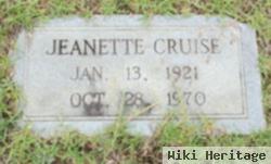 Susie Jeanette Pruett Cruise