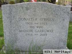 Donald F O'brien