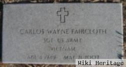 Sgt Carlos Wayne Faircloth