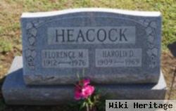 Harold D Heacock