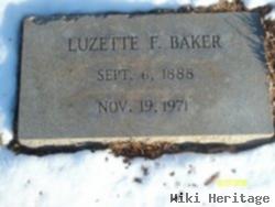 Luzette Clayton Fincher Baker