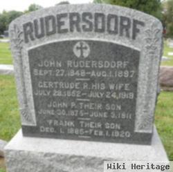 Gertrude R Nulkes Rudersdorf