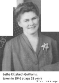 Letha Elizabeth Guilliams Campbell