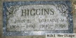 John L Higgins