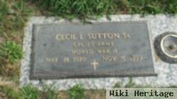 Corp Cecil L Sutton, Sr