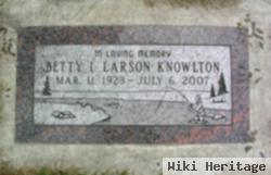 Betty I. Larson Knowlton